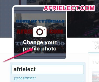 How To Upload/ Add Twitter Profile Picture