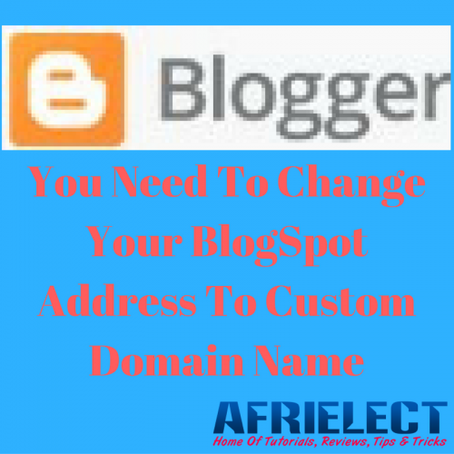 Change BlogSpot To Custom Domain