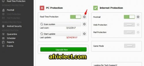 How to disable Avira anti-virus automatic update 1