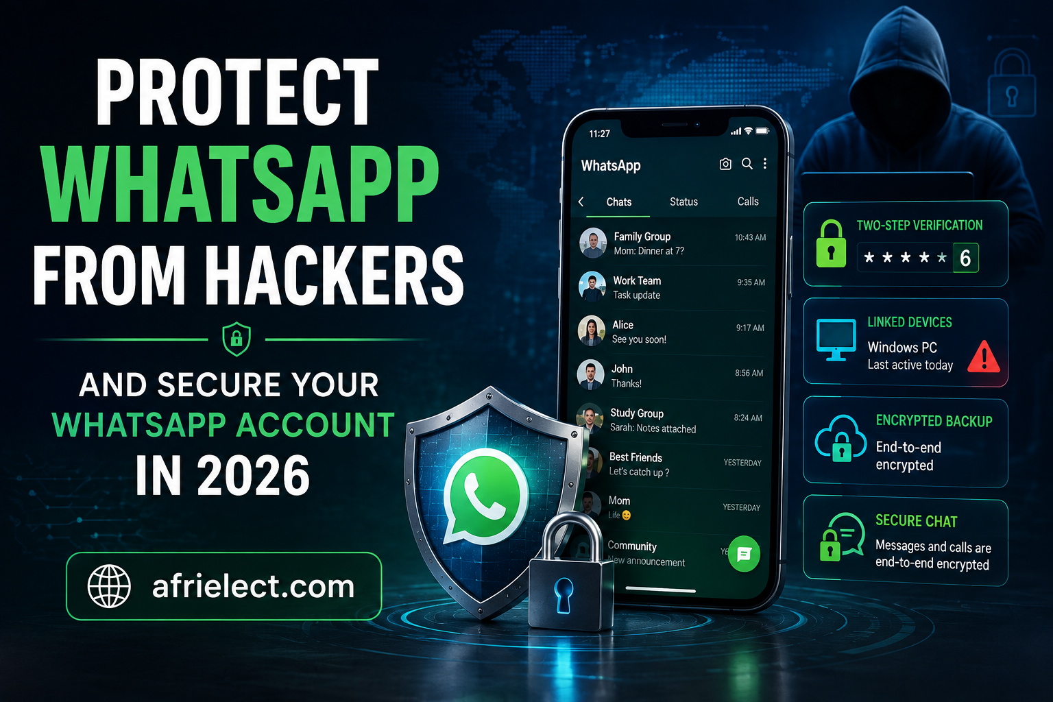 Protect WhatsApp from Hackers: How to Secure Your WhatsApp Account in 2026
